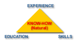 Know-How - Experience, Skills, Education